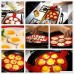 Hofumix Pancake Mold Silicone Baking Mould Nonstick Pancake Ring Mold Heat Resistant Fried Egg Breakfast Mold Pancake Flipper Hash Brown Omelette Pastry Bakeware Kitchen Tool with Handle - B07F7WSK2D